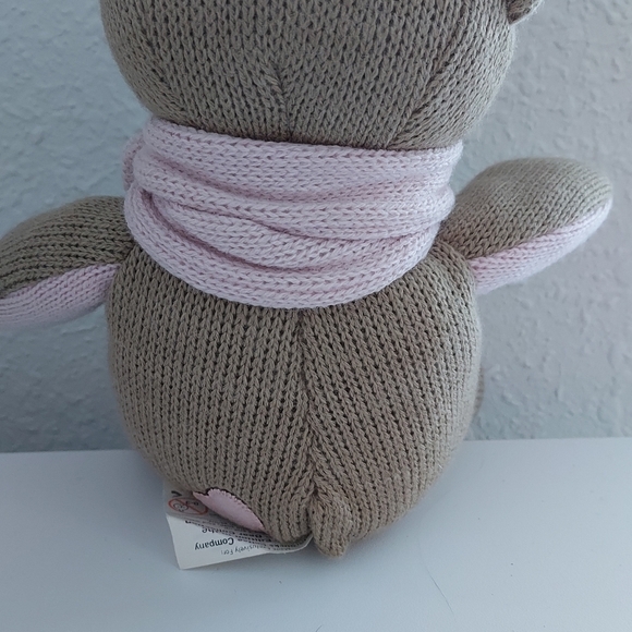 Starbucks Bearista Bear Knit Plush Winter 89th Edition Pink Heart Key 2010 - Picture 8 of 9